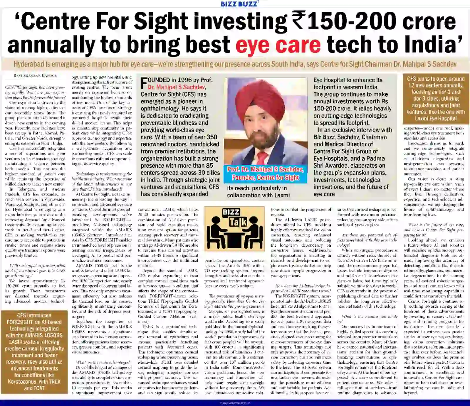 Expanding Horizons, Transforming Vision!