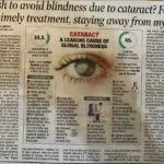 Wish to avoid blindness due to cataract? Focus on timely treatment, staying away from myths